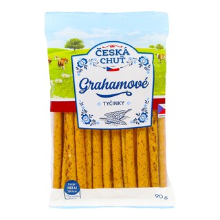 Česká chuť Tyčinky grahamové