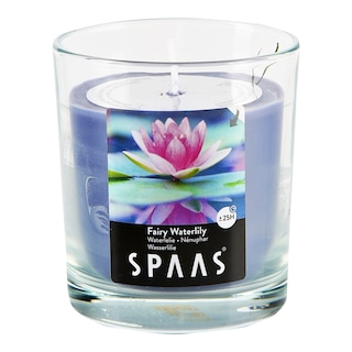 Spaas Svíčka ve skle M Leknín