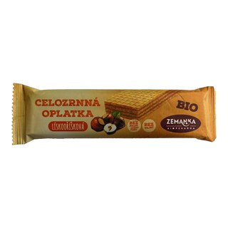 Biopekárna Zemanka Bio Oplatka lískooříšková