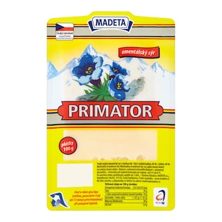Madeta Primátor 45% plátky