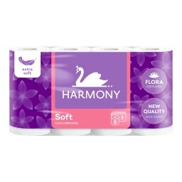 Harmony Soft Flora Perfumes toaletní papír