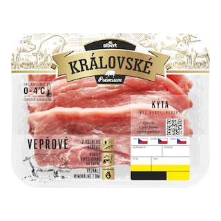 Královská vepřová kýta bez kosti řízky