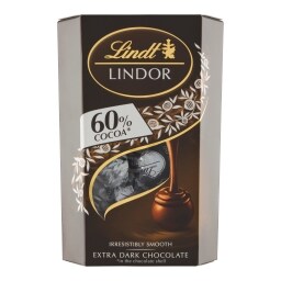 Lindt Lindor Extra Hořká čokoláda s náplní
