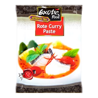 Exotic Food Authentic Thai červená kari pasta