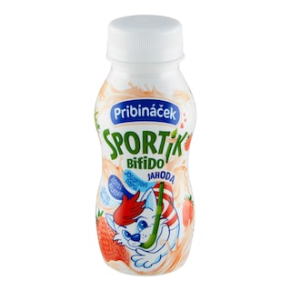 Pribináček Sportík Bifido jahodový