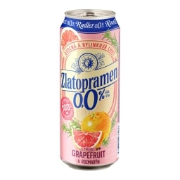 Zlatopramen Radler 0 % grapefruit a rozmarýn