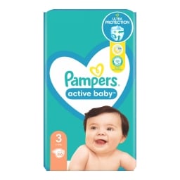 Pampers Active Baby pleny velikost 3