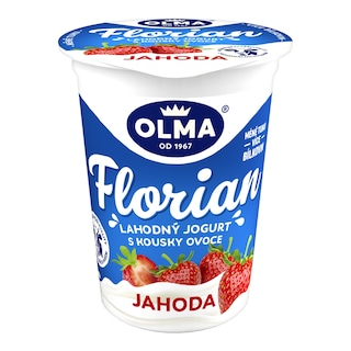 Olma Florian jogurt s kousky jahod