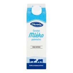 Moravia Čerstvé mléko polotučné