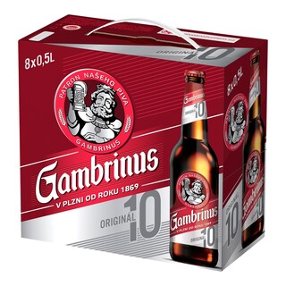 Gambrinus Originál 10° pivo výčepní světlé