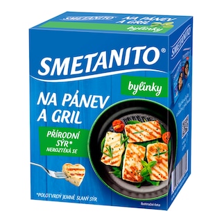 Smetanito Sýr na pánev a gril Bylinky