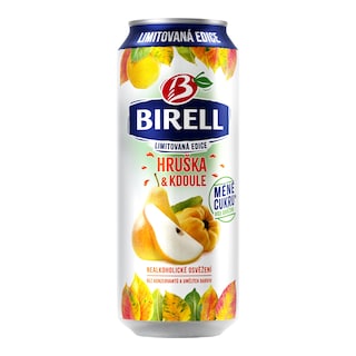 Birell hruška a kdoule