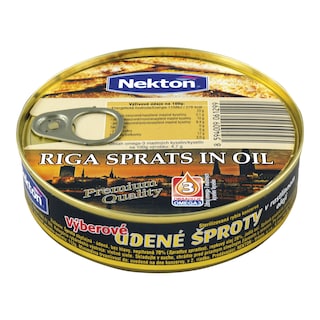 Nekton Výběrový uzený šprot v oleji