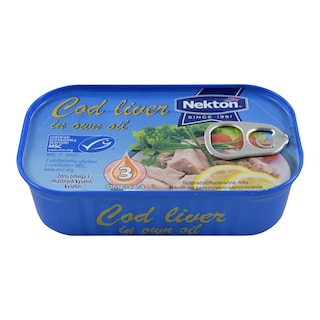 Nekton Tresčí játra ve vlastním oleji