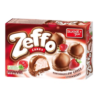 Zeffo Cakes s jahodovou příchutí