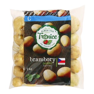Brambory konzumní pozdní varný typ C