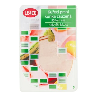 Le & Co Kuřecí prsní šunka zauzená, nejv. jak.