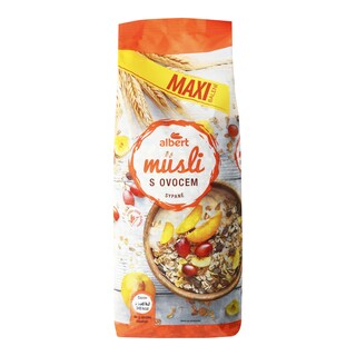 Albert MAXI Müsli sypané s ovocem