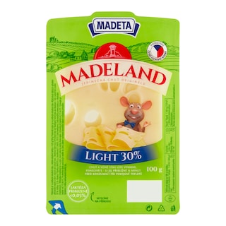 Madeta Madeland Light 30% plátky