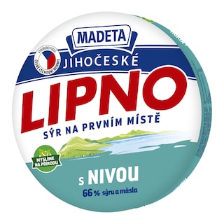 Madeta Lipno Tavený sýr s nivou