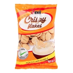 Crispy flakes skořicové lupínky bez lepku