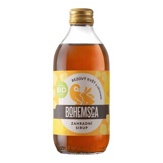 Bohemsca Bio sirup bezinkový květ s citronem