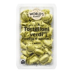 World’s Market Tortelloni Verdi s ricottou a špen.