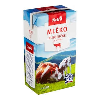 Tatra Mléko plnotučné 3,5% trvanlivé