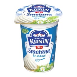 Mlékárna Kunín Smetana ke šlehání 31%