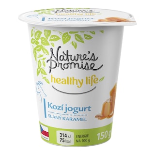 Nature’s Promise Jogurt kozí slaný karamel