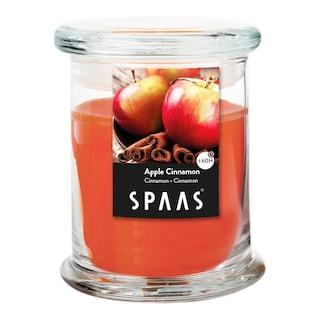 Spaas Svíčka ve skle L Jablko a skořice