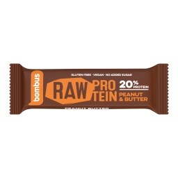 Bombus Raw Protein Tyčinka arašídové máslo