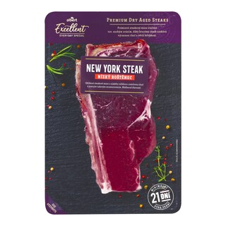 Albert Excellent New York steak