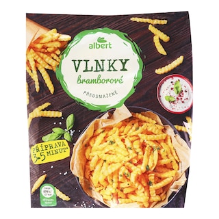 Albert Vlnky bramborové předsmažené