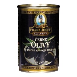 Franz Josef Kaiser Olivy černé bez pecek