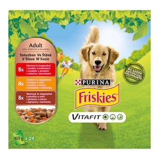 Friskies Adult multipack hovězí, kuřecí, jehněčí