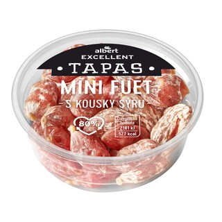 Albert Excellent Tapas Mini Fuet se sýrem