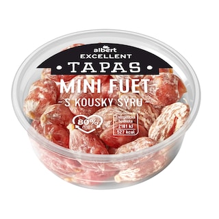 Albert Excellent Tapas Mini Fuet se sýrem