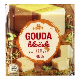Albert Gouda 48% bloček