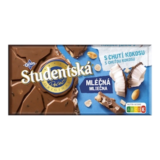 Orion Studentská pečeť mléčná čokoláda s kokosem