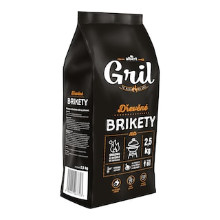 Albert BBQ Brikety Dřevěné brikety