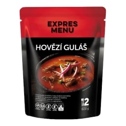 Expres menu 2 porce hovězí guláš