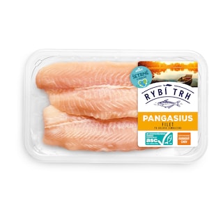 Rybí trh Pangasius filet bez kůže