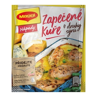 Maggi Nápady Zapečené kuře sýrová omáčka