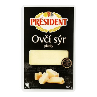 Président Ovčí sýr plátky