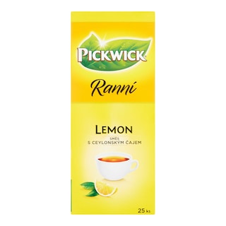Pickwick Ranní s citronem Směs s ceylonským čajem