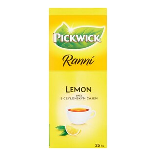 Pickwick Ranní s citronem Směs s ceylonským čajem