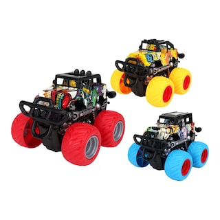Off-Road Jeep na setrvačník