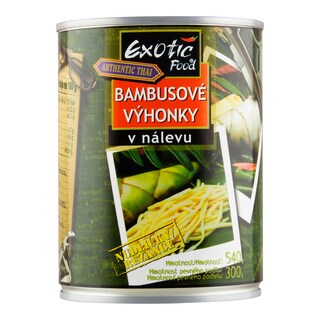 Exotic Food Authentic Thai Bambusové výhonky