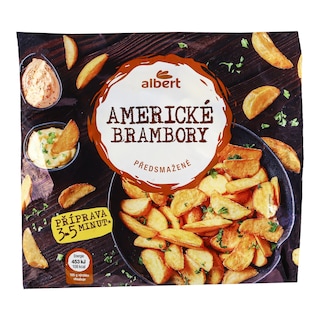 Albert Americké brambory předsmažené